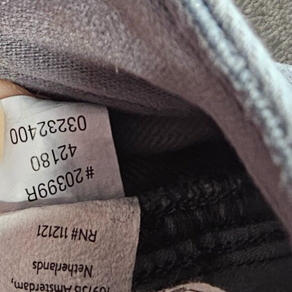 SPANX Womens Stretch Twill Straight Leg Pants, Hazy Blue Gray, Slim, Size Medium - Picture 6 of 9